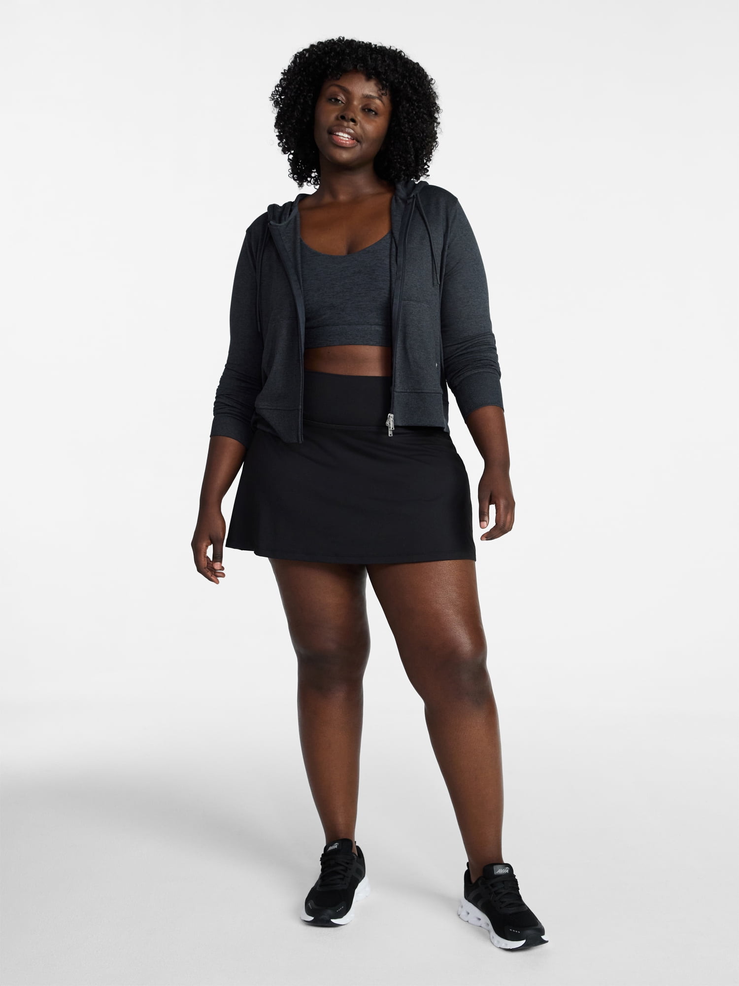 Athletic Works Women's and Women's Plus Active Knit Skort, Sizes XS-4X