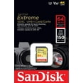 thumbnail image 4 of SanDisk Extreme® SDXC™ UHS-I card, 64GB - SDSDXV6-064G-CWCIN, 4 of 8