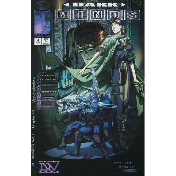Darkminds #4 VF ; Image Comic Book