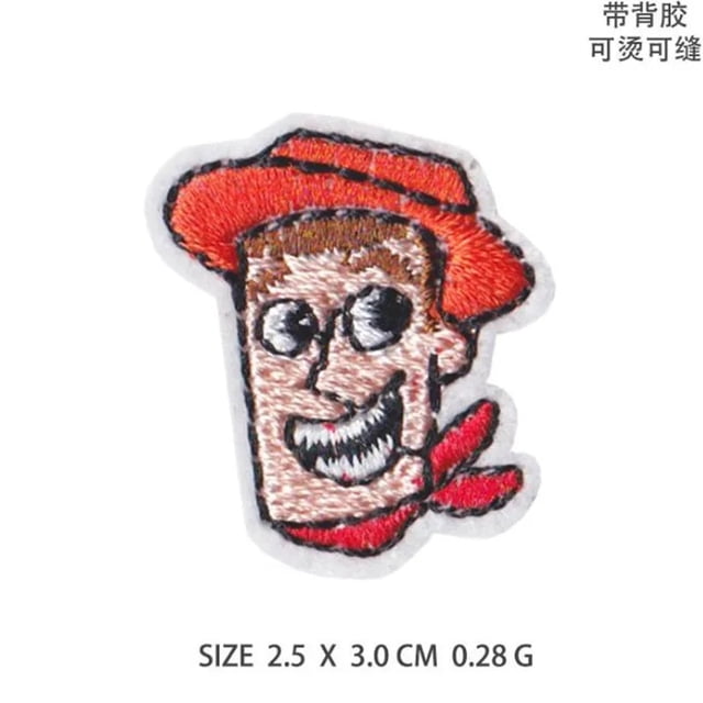 Parche de Toy Story de Disney, parche de hierro de extraterrestre de dibujos animados, pegatinas bordadas para ropa, apliques para ropa de niño