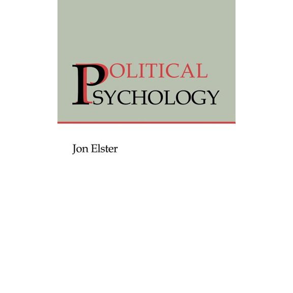 Political Psychology, (Hardcover)