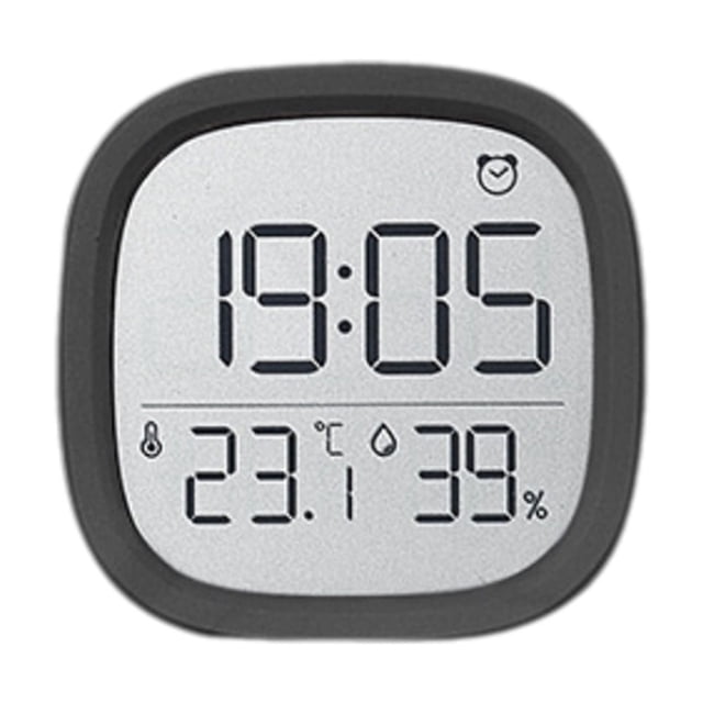 WRKEKC Clearance LCD Screen Concise Clock Multifunctional Temperature Electronic Clock Humidity Electronic Clock Magnetic Suction Alarm Clock Slim Electronic Alarm Clock