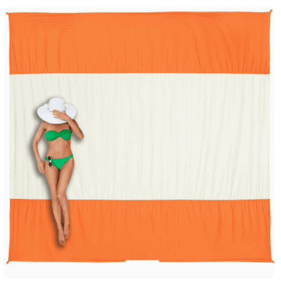 Beach Blanket Sandproof, Extra Large Beach Mat Sand Free, Beach Essentials for Vacation Picnic Camping 4.92*4.92ft