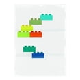 thumbnail image 2 of PI Studio 25x32 White Modern Wood Framed Museum Art Print Titled - Stacking Blocks, 2 of 4