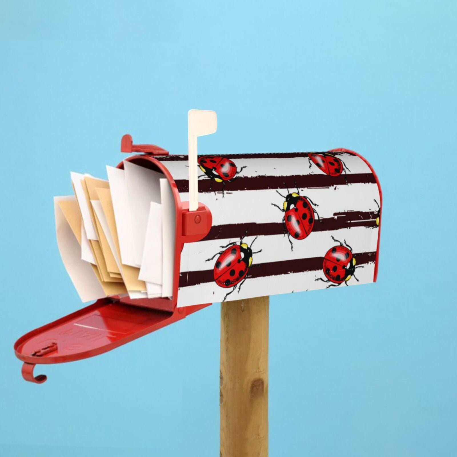 Kdxio Magnetic Mailbox Cover 21x18 in Mailbox Cover Outdoor Decoration Holiday Mailbox Covers for Home Garden Yard-21x18 in