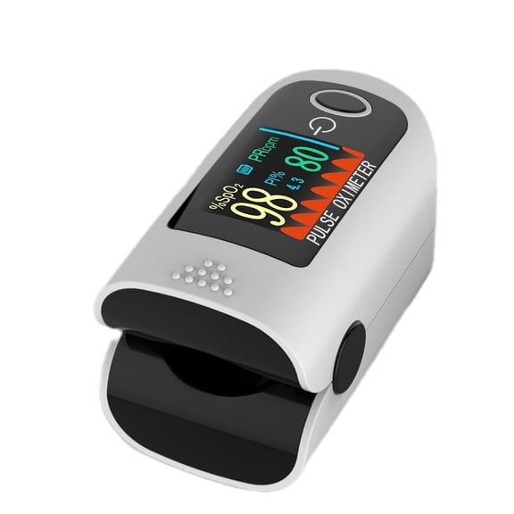 POLEET Blood Oxygen O2 Saturation Monitor Plethysmograph and Perfusion Index (PI) Fingertip Pulse Oximeter