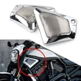 thumbnail image 2 of Chrome Radiator Trim Bezels For Harley V-Rod VRSC 2001-2010 | TCMT 2 of 4