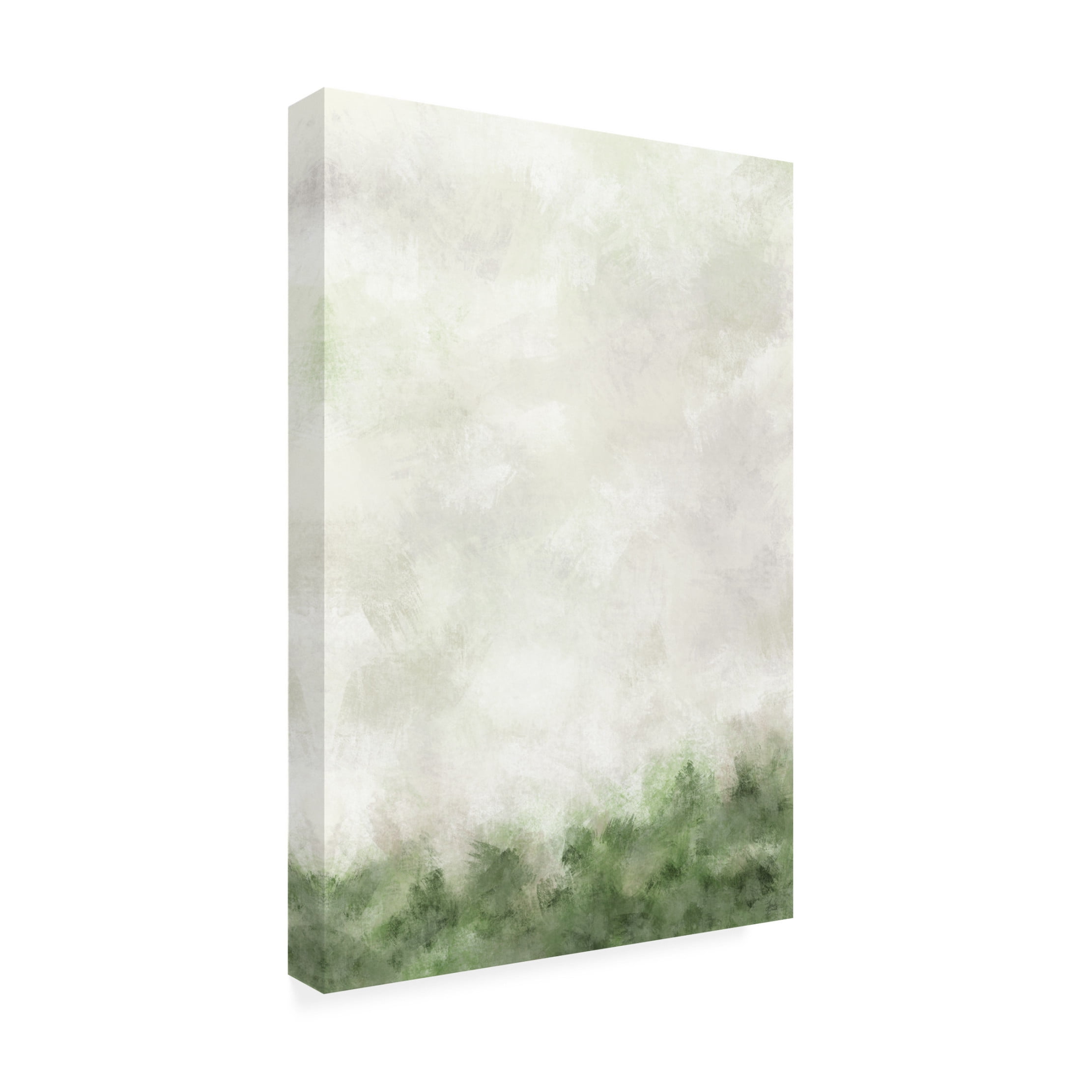 Canvas Wall Art - Line and Brush 'Wild Marsh Sky' Wall Art for Living Room, Bedroom, or Office Décor by Trademark Fine Art - 12 x 19 Inches