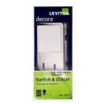thumbnail image 2 of Interruptor Y Contacto Leviton 15A 120V Blanco, 2 of 3