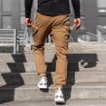 thumbnail image 4 of Vedolay Men Pants Casual Stretch Big and Tall Sizes Mens Work Pants Relaxed fit Mens Work Pants Stretch Mens,Khaki XL, 4 of 4