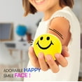 thumbnail image 6 of Neliblu 24 Pack Stress Balls for Kids and Adults - 2" Stress Ball in Bulk - Neon Yellow Squishy Balls with Smiley Faces - Fun Party Favors for Classroom, Goodie Bags, and Fidget Toys for Kids, 6 of 7