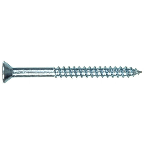 The Hillman Group 40003 #4 x 1/2-Inch Flat Head Phillips Wood Screw, 100-Pack