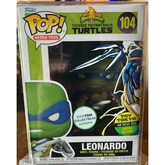 Funko Pop Leonardo 104 Limited Edition Ram Fam Custom