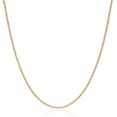 thumbnail image 2 of 14k Rose Gold Diamond Cut Cable Link Chain 1.3mm Size 20 inches, 2 of 4