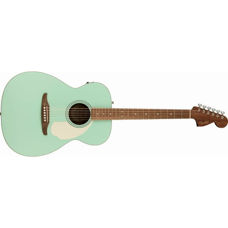 Fender California Standard Monterey E Grand Concert Acoustic-Electric Guitar, Spruce Top, Surf Green