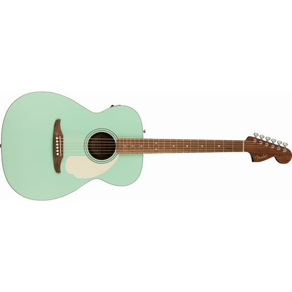 Fender California Standard Monterey E Grand Concert Acoustic-Electric Guitar, Spruce Top, Surf Green