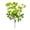 Green, variant on Floral Arrangement for Indoor Use with Velvet Texture Easter Pattern and Decorative Flowers for Weddings and Home, 40 cm, Green