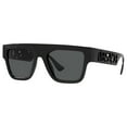 thumbnail image 3 of Versace VE 4430U Plastic Unisex Rectangle Sunglasses Black 53mm Adult, 3 of 3