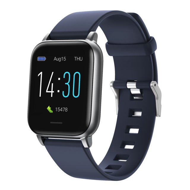 Reloj inteligente a prueba de agua, reloj deportivo con rastreador de actividad física con monitor de ritmo cardíaco, rastreador de pasos, IP67 a prueba de agua Xemadio LRWJ522-2