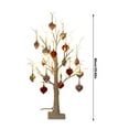 thumbnail image 4 of Lighted Birch Tree Valentine's Day Decoration, 23.6in White Valentine Tree with LED Lights & Heart Ornaments, USB Powered Romantic Tabletop Centerpiece, Wedding, Anniversary, Home, Romantic Gift, 4 of 7