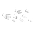 thumbnail image 1 of Dsscvnef Sea Fish Wall Sticker 3D Sticker Mural DIY Acrylic Removable Decal Home, 1 of 5
