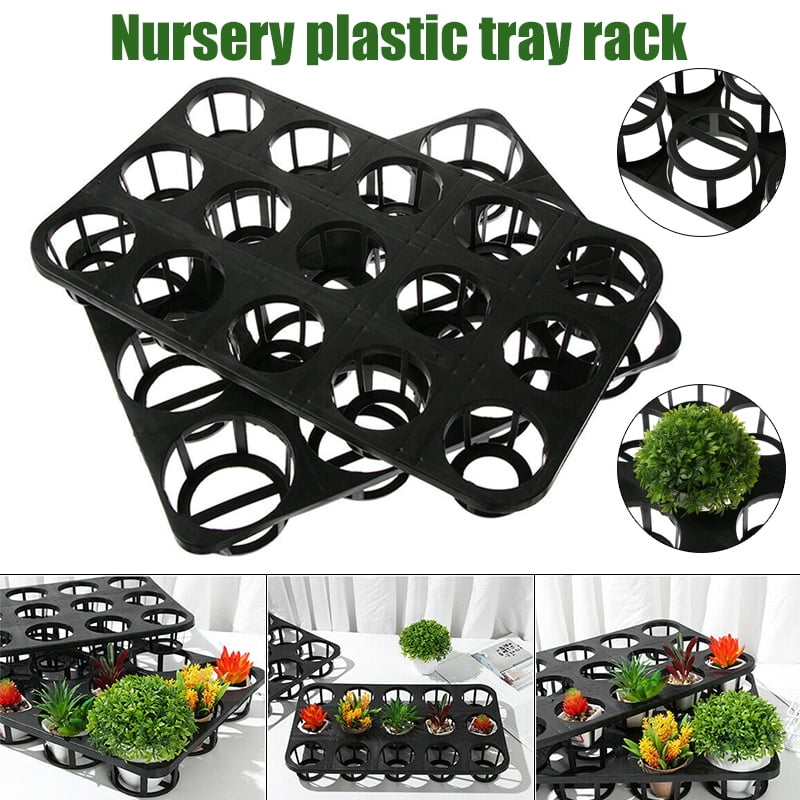 15Hole Seed Grow Racks Planting Tray Germination Holder Basin Bracket