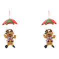 thumbnail image 1 of Billuyoard Colgante de árbol de Navidad, paracaídas, atmósferas colgantes, decoración de fotografía, ornamento de ventana reutilizable para, 1 of 6