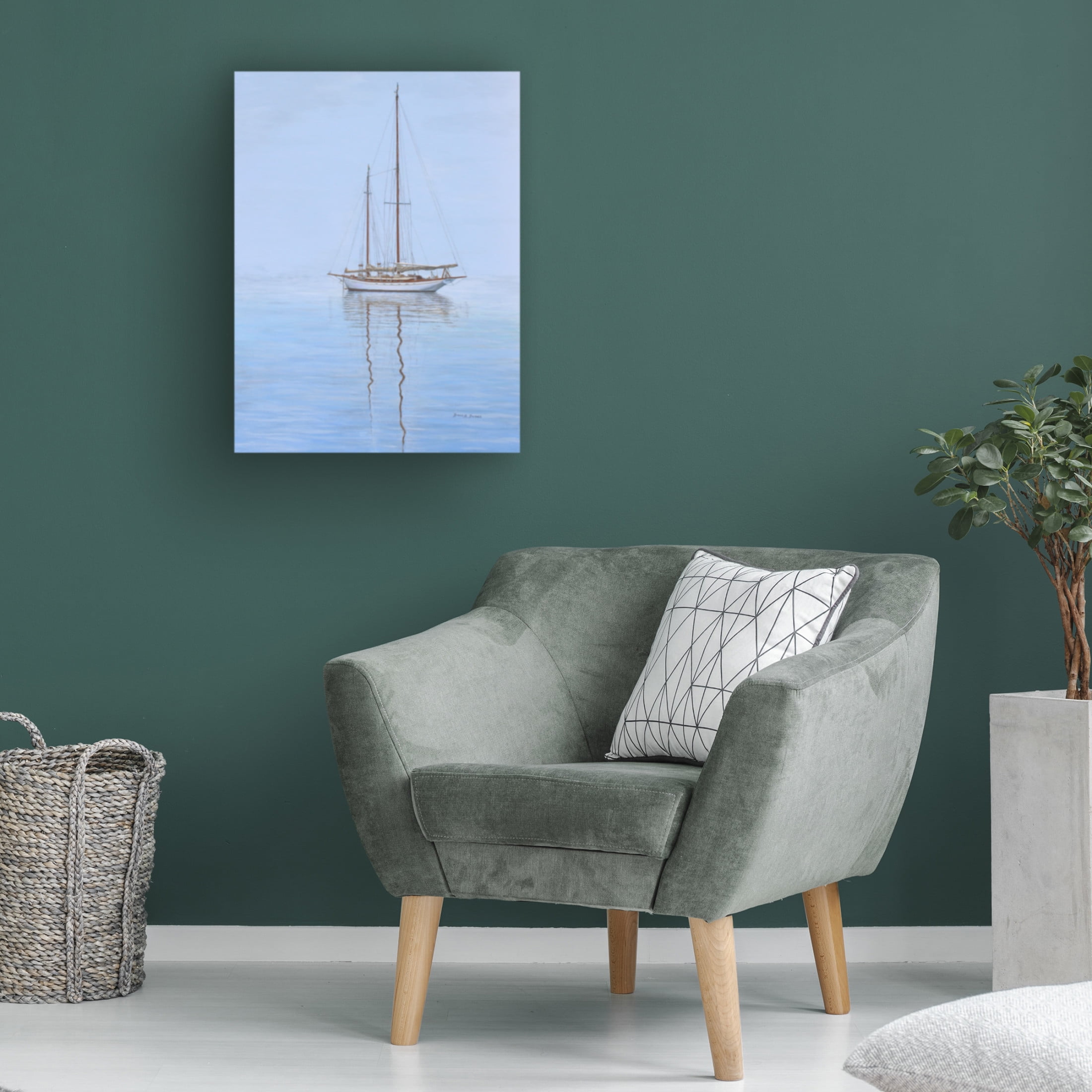 Canvas Wall Art - Bruce Dumas 'Renewed Spirit' Wall Art for Living Room, Bedroom, or Office Décor by Trademark Fine Art - 14 x 19 Inches