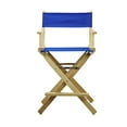 thumbnail image 4 of Casual Home 24"" Director'S Chair Natural Frame With Royal Blue Canvas Counter Height, 4 of 5