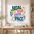thumbnail image 5 of Vertical Space Line With Typographic Arrangement Reading, Mystical Fantasy for Space Lovers, Wall Decor, Valentine's Day Gift, Tapestry Wall Hanging for Dorm and Living Room, 5 of 7