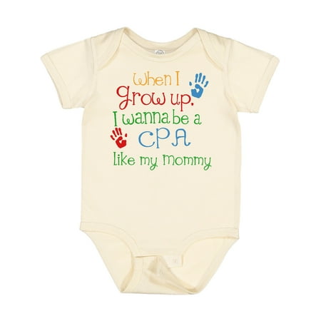 

Inktastic CPA Like Mommy Gift Baby Boy or Baby Girl Bodysuit