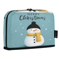 thumbnail image 2 of Vertical Pencil Case Pencil Bag Pencil Cases Large Capacity Storage Pencil Box Paintbrush Box Office Supplies Box Cute Christmas Snowman, 2 of 7