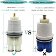 thumbnail image 2 of JINLONG 2-Pack RP46074 Shower Valve Cartridge Assembly for 13/14 Series Single-Handle Faucets, Replacement Monitor, 2 of 6