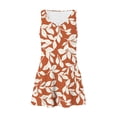 thumbnail image 3 of Youyipin Womens Summer Dresses 2025 Casual Sleeveless Beach Dress Scoop Neck Boho Floral Sundresses beach vacation clothes for women, 3 of 6