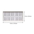 thumbnail image 4 of KAKOWELY Practice False Eyelashes for Makeup with Synthetic Material Assorted Color Perfect for Training 10 Pairs,7.01"X3.54"X0.59", 4 of 5