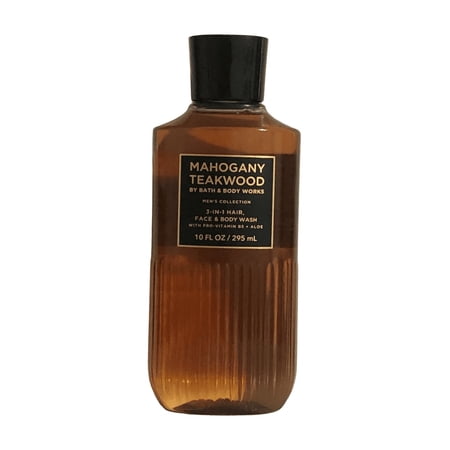 Bath & Body Works MAHOGANY TEAKWOOD Body Wash 10 fl oz