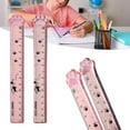 thumbnail image 5 of 15cm Cute Cat Paw Plastic Ruler Student Bookmarks Stationery Student Stationery, 5 of 5