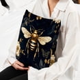 thumbnail image 6 of Honeybee Elegant Velvet Covers - Set of 2, Decorative Bed Pillow Cases with Unique Patterns for Home Decor, Available in 16x16, 18x18, and 20x20 Inches, 6 of 6