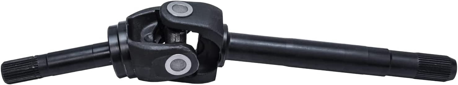 Detroit Axle - 4WD Front Left CV Axle for 1999-2004 Ford F-250 F-350 F-450 F-550 Super Duty 2000-2005 Excursion, 2001 2002 2003 Driver Side U-Joint CV Axle Shaft Assembly