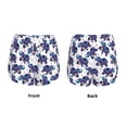 thumbnail image 3 of KLL Boho elephant Pattern Shorts Women,Athletic Shorts High Waisted Running Shorts Pocket Sporty Short Gym Elastic Workout Shorts-Large, 3 of 7