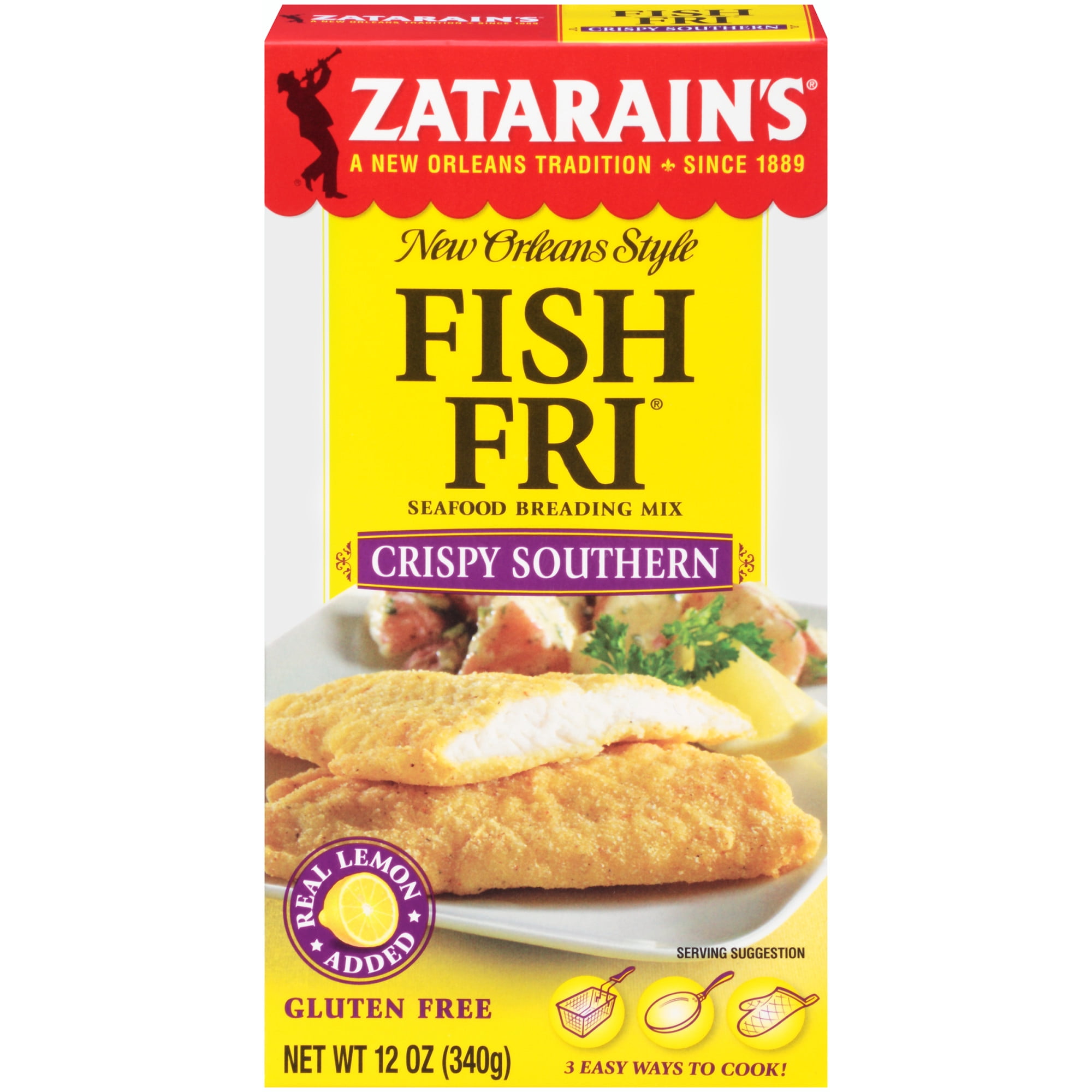 Zatarain's Fish Fry - Crispy Southern, 12 oz