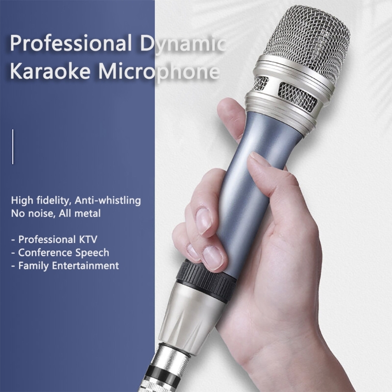 Dynamic Karaoke Microphones Vocal Corded Microphones Karaoke Handheld
