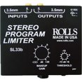 thumbnail image 4 of Limitador de Programa Estéreo Rolls SL33B con Bridas Reutilizables Cable Auxiliar de 3,5 Mm 2 Cables de Audio Estéreo Dorados RCA Macho A Macho 6 Pies Kit de Limpieza, 4 of 6