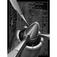 thumbnail image 2 of Harper, Ethan 25x32 White Modern Wood Framed Museum Art Print Titled - Vintage Plane I, 2 of 4