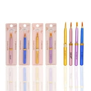 Lip Liner Brushes 3pcs Lip Liner Brush Makeup Tool Multi-function Beauty Brush Set Cosmetic Brushes for Women Use (Random Color)