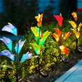 thumbnail image 5 of Abastado 2 Pack Solar Calla Lily Garden Lights, Color Changing LED Lights for Holiday Gifts Wedding Party, 5 of 5