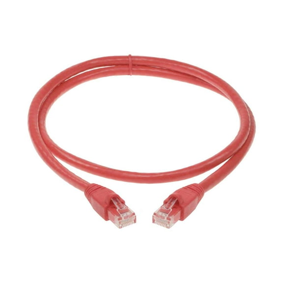 SF Cable Cat6A UTP Ethernet Cable, 75 feet - Red