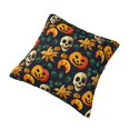 thumbnail image 2 of Rateoe Halloween Skull Pattern Throw Pillow Cover Premium Pillow Stuffer Sham Square for Decorative Cushion Bed Couch Sofa(Pillow insert not included), 2 of 8
