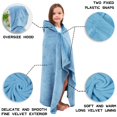 thumbnail image 3 of Towel Hiturbo Kids, forro polar con capucha, 127 x 76 cm, suave felpa, 3 of 6