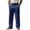 Navy_001, variant on Domuza Linen Pants for Men Trendy Casual Straight Leg Pleated Pleated Slacks Spring Summer Lightweight Loose Fit Beach Pants with Pockets Army Green L